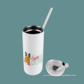 340mL Heat Transfer Insulated Tumbler With Straw
